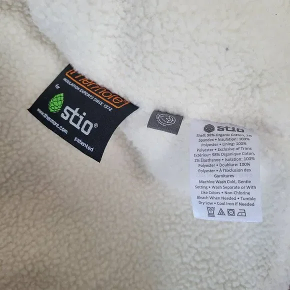 Stio Mauve Corduroy Jacket with White Collar - Picture 7 of 7